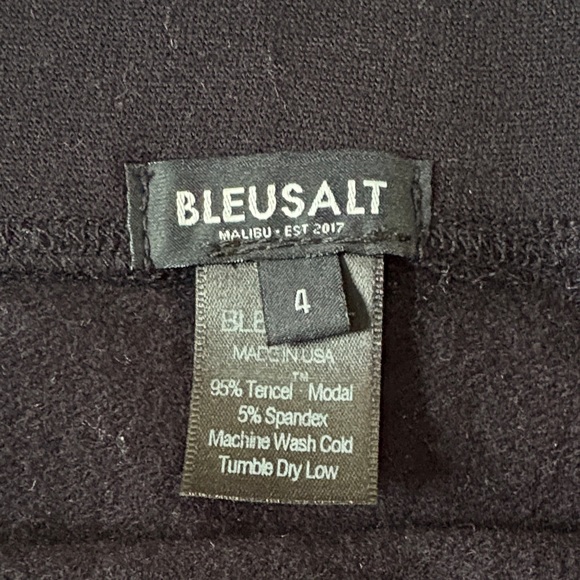 Bleusalt Ladies Black A Line Skirt XL - Picture 2 of 6